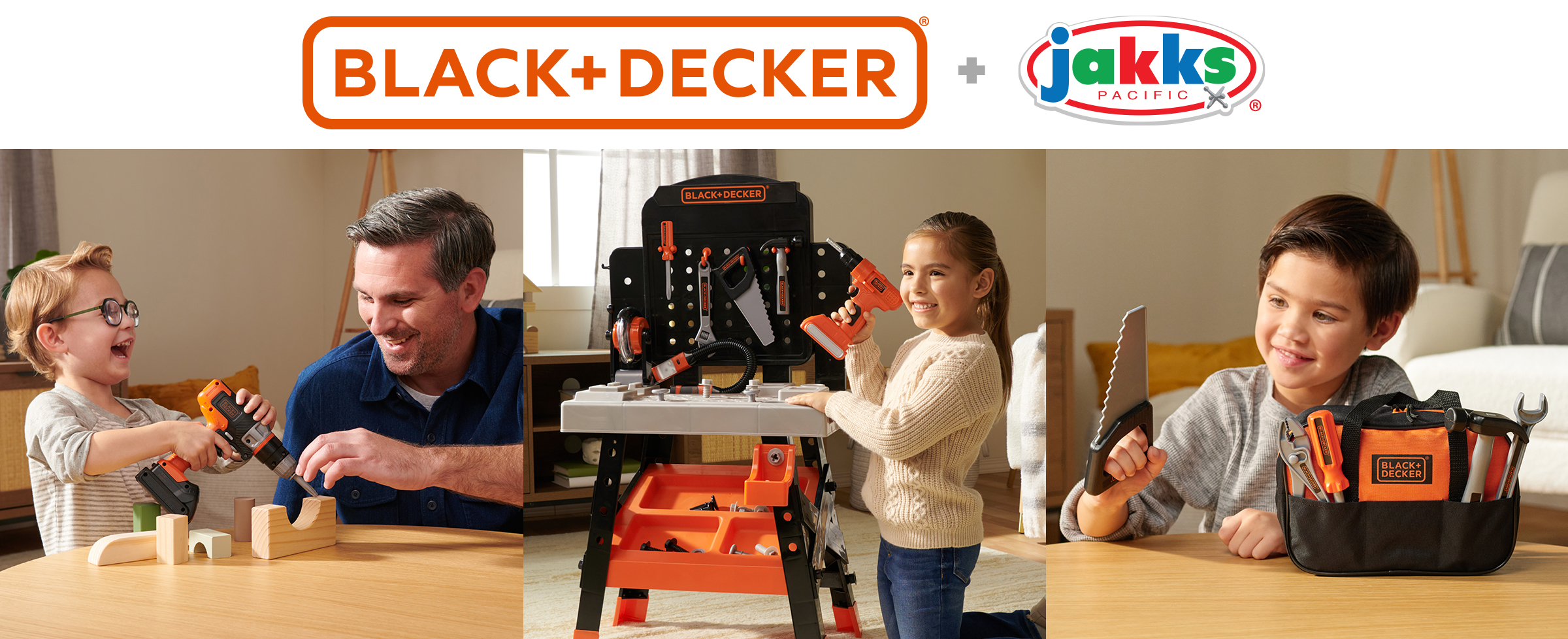 JAKKS Pacific Renews BLACK+DECKER Toy License Through 2028